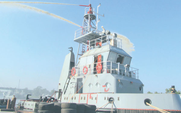 Myanmar Navy 26m Fireboat